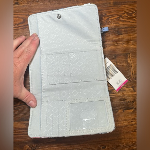 Vera Bradley Wristlet Floral‎ Smartphone Wallet Organizer Clutch NWT. - Picture 3 of 9